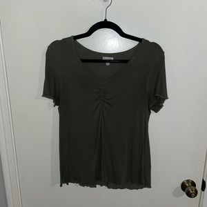 Olive Green Top